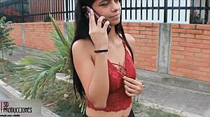 Me Encuentro A Una Linda Morena Y La Llevo A Mi Apartamento Y Follo Su Cremoso Coño Historia Completa