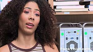 Ebony teen gets caught with five finger discount by police