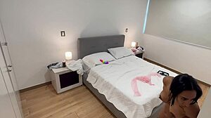 Fucking my latina stepmom in roleplay scenario