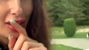 Hot MILF JERKED OFF in toilet at party