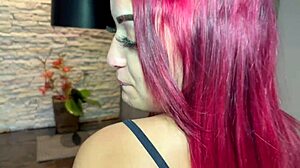 Nervous Redhead Blowjob Interview