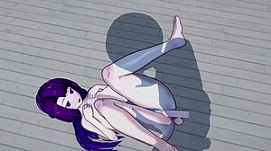 3D Hentai Girl With Big Ass And Tits Rides Huge Cock To Cum