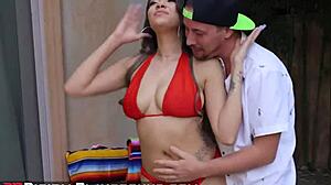 Jessy Jones Fucks Cassidy Banks By The Pool!