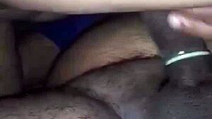 Watch my wife in a hot homemade threesome with two guys?