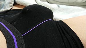 Japanese Guy Cums in Underwear Strokes for More