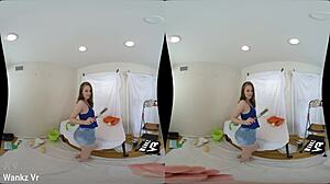 Jillian Janson feels intense pleasure in POV assfucking