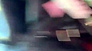 Mara di Roma in crossdressing attire performs gay sexual acts with partner