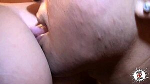 Blonde with big ass spied on beach by voyeur with monster cock.