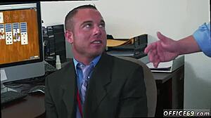 Boy Earns Bonus with Intense Gay Sex and Dome