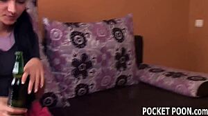 i have to punish her for stealing with blowjob