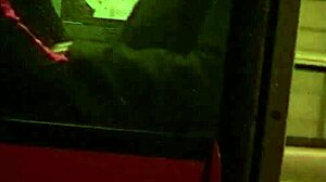 Shaved interracial couple dares outdoor fuck, blowjob and voyeur thrill