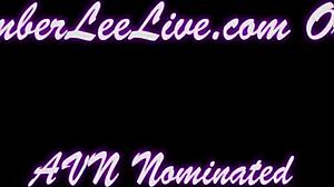 Cute teen 18+ Kimber Lee shakes bubble butt for your cum