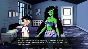 danny phantom, amity park part 26: genie handjob with cumshot!