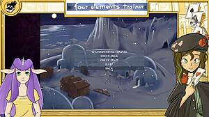 Lesbian Orgy in Avatar Game!