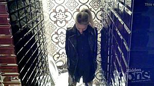 spying on that tight pink anus now