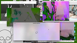 gay twink bareback fucking on webcam desk