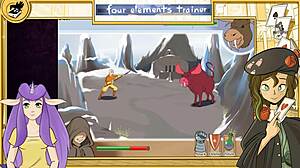 Lesbian Orgy in Avatar Game!