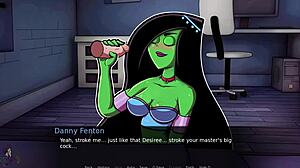 danny phantom, amity park part 26: genie handjob with cumshot!