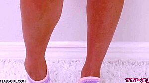 Blonde Teen Dominates Wild Action