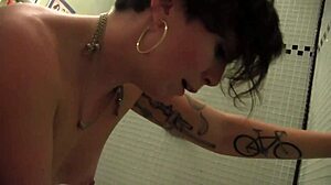 Tina Horn Straps On Cock And Fucks Andre Shakti!