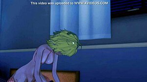 marguerite from one piece anime sucks hard cock in hentai scene