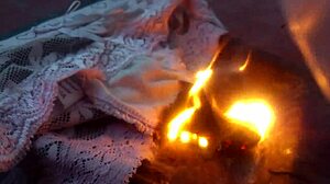 Russian panties burning in antiporno