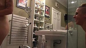 Tina Horn Straps On Cock And Fucks Andre Shakti!