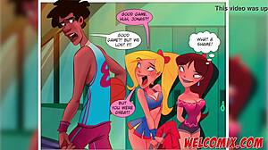 Basketball Game Featuring College Perverts In Action