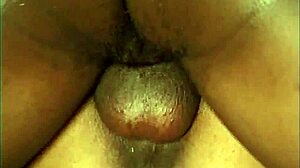 Black Babe Rides Cowgirl Anal Pussy