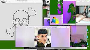 gay twink bareback fucking on webcam desk