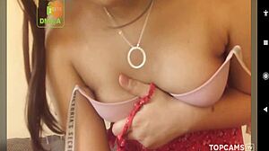 Snhnny Hot Babe Rips Clothes Off!