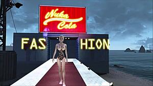 fallout 4 fashion big boobs sky