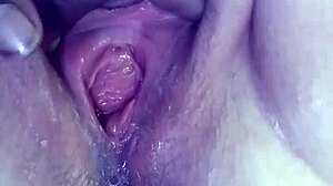 He slaps the bbw whore's cunt and pussy hard