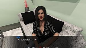 Let's play Lily's curse part one with brunette and redhead characters