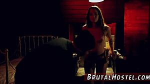 naive young tourist waits roughly in the forest for a taxi