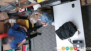 Skinny Teen Emma Hix Caught Shoplifting