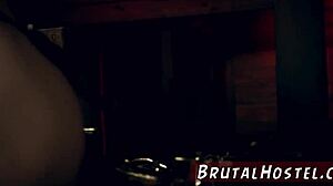 naive young tourist waits roughly in the forest for a taxi