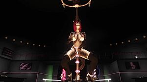 Ryo Explores The Red Robin Lounge Machine Table In 3D Adventure