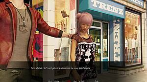 Let's play Lily's curse part one with brunette and redhead characters