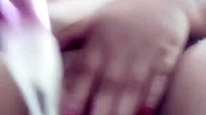 Pornstar Poosoo SELF FINGERS her pussy