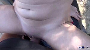 why is that spanish milf sucking big cock in mountains?