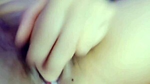 masturbating with toy then pussy fucked 😏