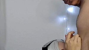 why is this cute blonde teen craving big cock milk?