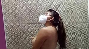 Me Ducho Despues De Realizar Varias Escenas De Porno Casero En El Hotel Mi Vagina Esta Lista Para Follar Intenso Otra Vez