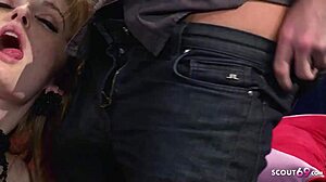 freckled ginger teen 18+ faye reagan seduce to rough fuck after party 😘