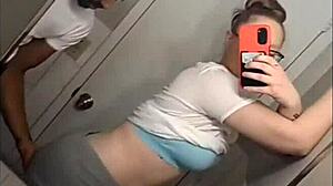 Strawberry Takes BBC in Her Ass