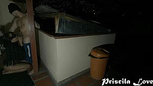 Girlfriend wants sex in gazebo