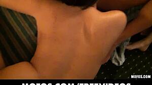 Three young couples ignite an orgy in the hotel room with blowjobs and licking.