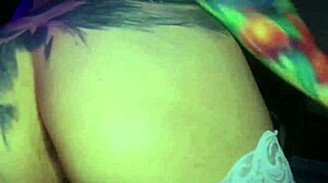 she likes being watched then foot masturbates me with big ass