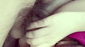 Girlfriend Plays With Wet Pussy On Balcony